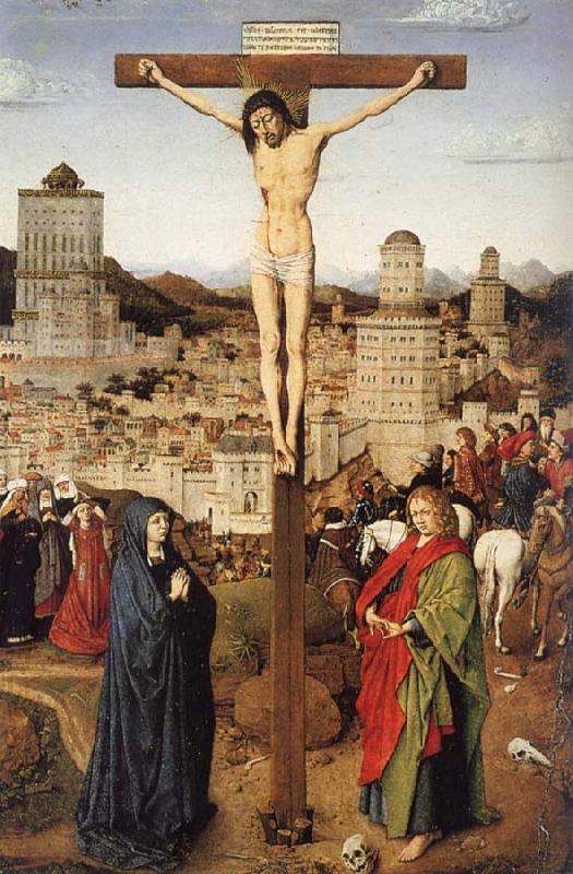 Jan Van Eyck Crucifixion ofChrist China oil painting art